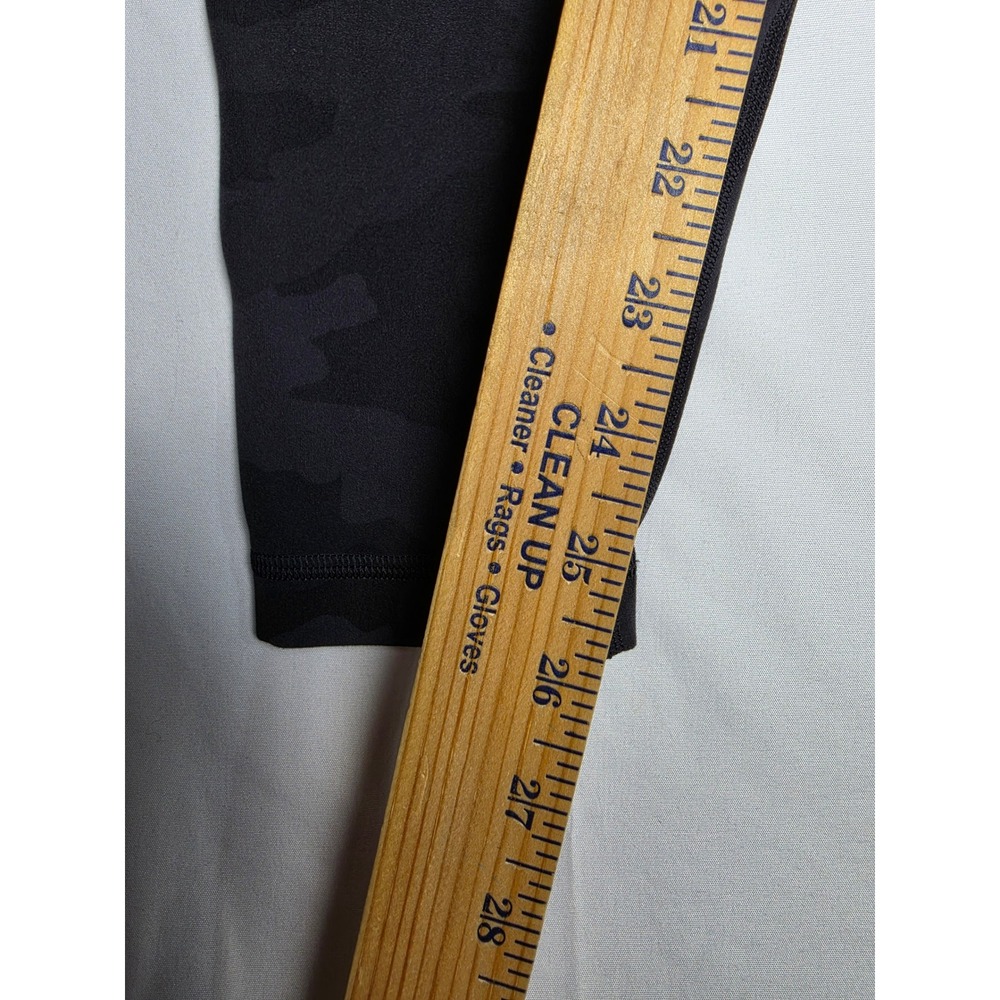 Lululemon High Rise Align Leggings 25 Charcoal Camo Gray Black Yoga Pants - Picture 5 of 8